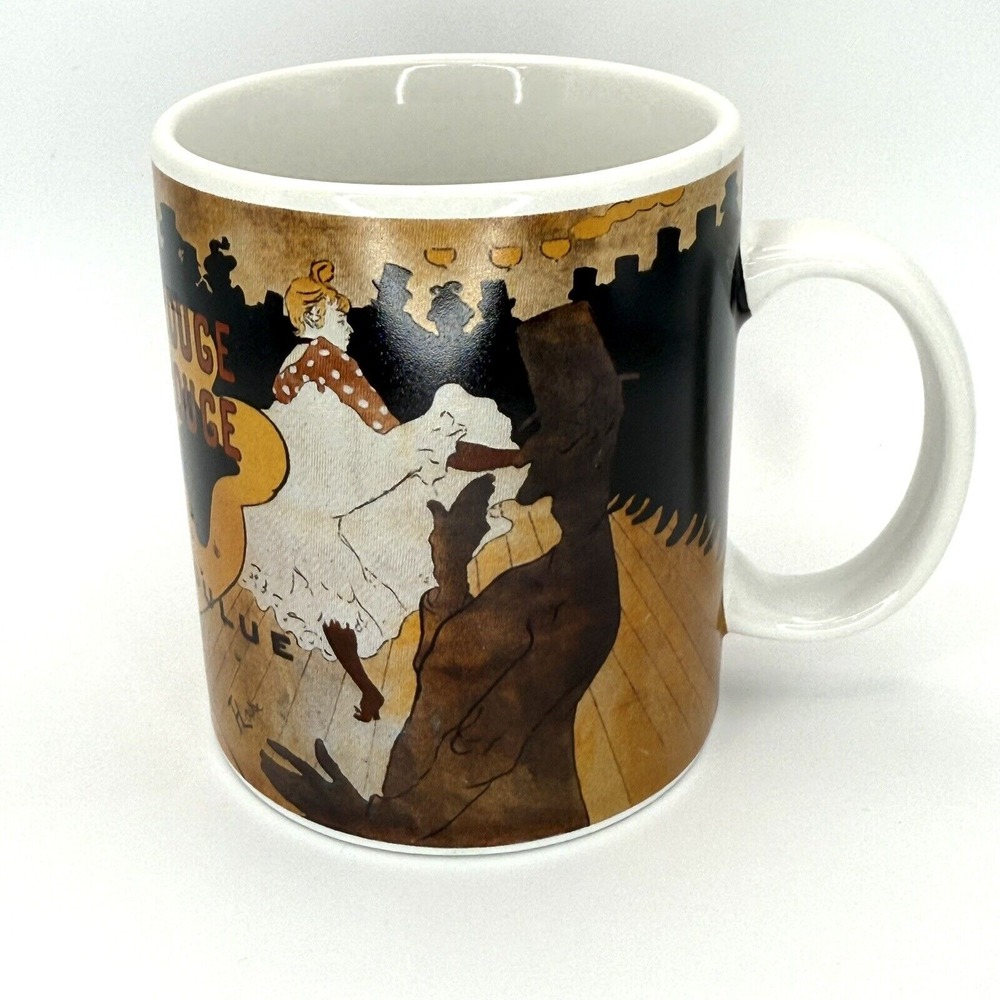 Centrum 10oz Toulouse Loutrec Moulin Rouge Vintage Poster Coffee Tea ‎ Mug